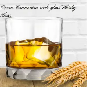 Ocean Connexion Rock Glass/Whisey Glass, (350 ml, Set of 6)