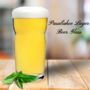 Pasabahce Lager Beer Set Glass, (Set of 4, 410 ml)