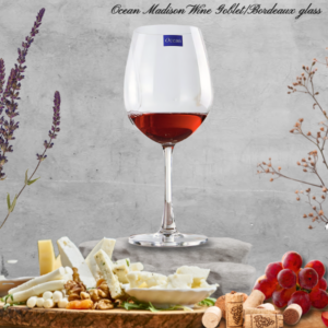 Ocean Madison Wine Goblet/Bordeaux glass, 600 ml,Set of 6 pieces