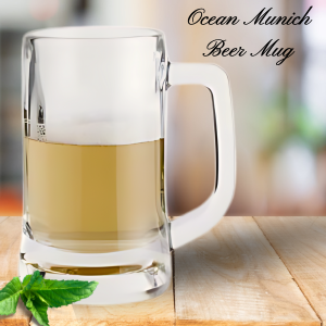 Ocean Munich Beer Mug, 355 ml, Set of 6