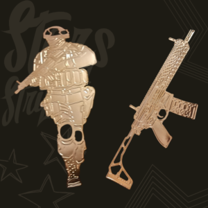 Laser Cut Metal Magnets