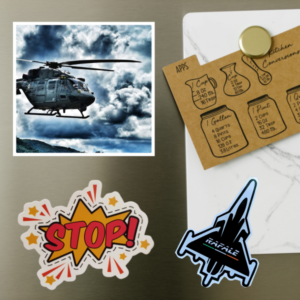 Vinyl Sticker magnet